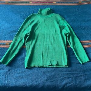 NEW Green Turtleneck Sweater